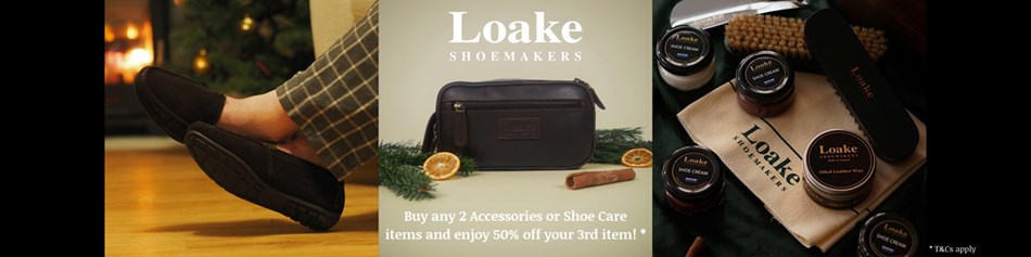 Loake Xmas offer banner