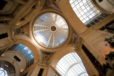 The Exchange's magnificent central dome